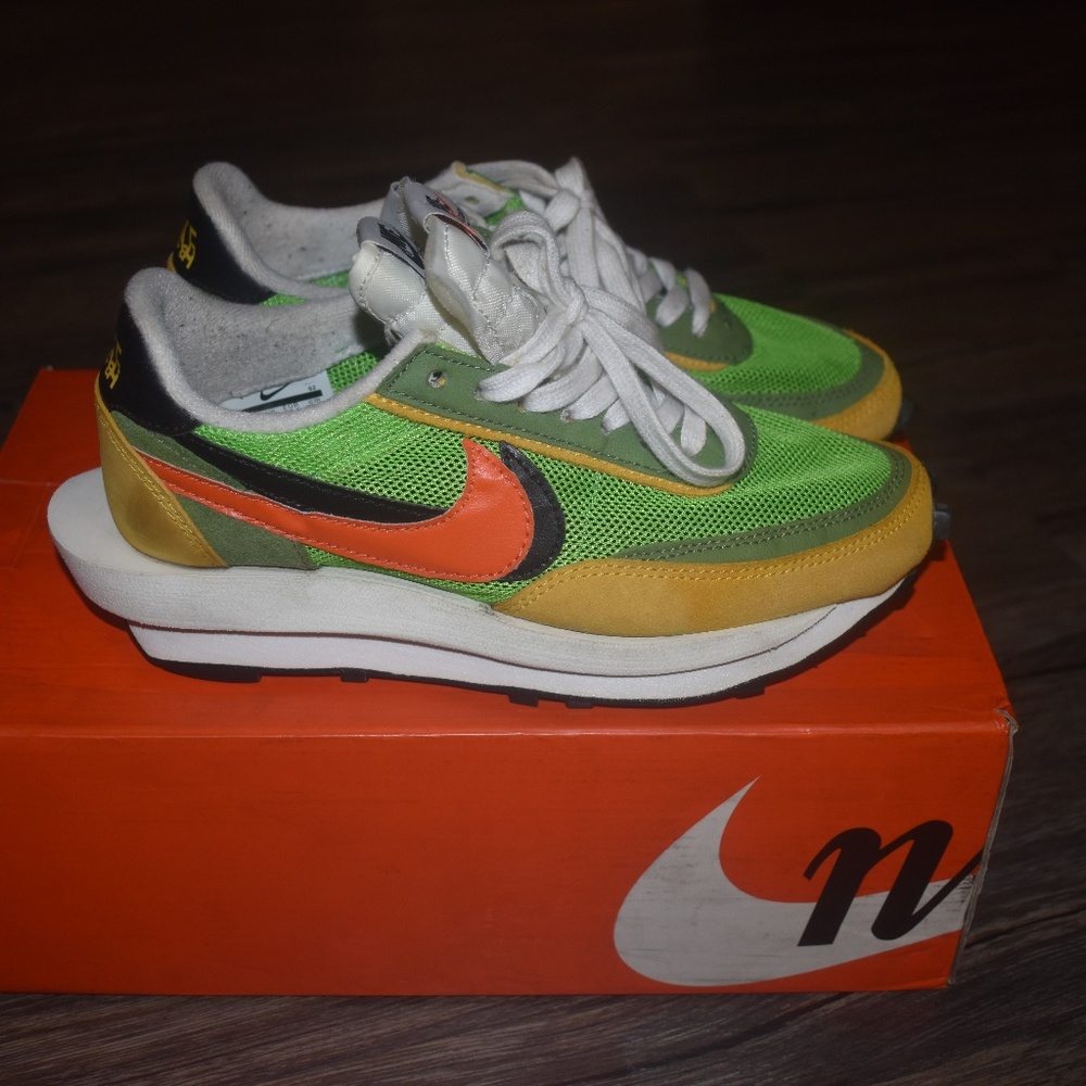 Nike Sacai x LDWaffle "Green Gusto"